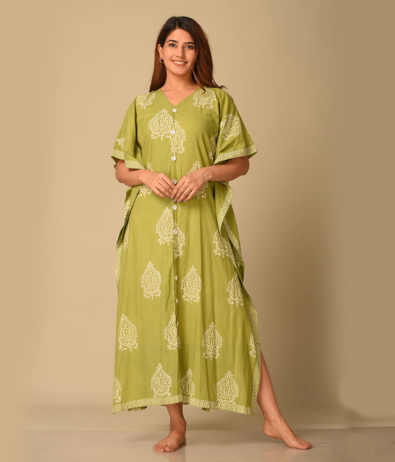 latest maternity kaftan for women